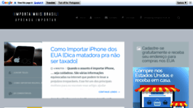 What Importamaisbrasil.com.br website looked like in 2020 (4 years ago)