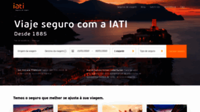 What Iatiseguros.pt website looked like in 2020 (4 years ago)