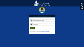 What Iesagradafamiliapalmira.ciudadeducativa.com website looked like in 2020 (4 years ago)