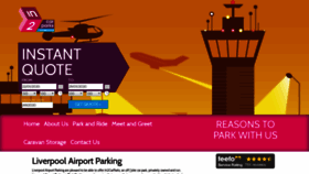 What In2carparksliverpool.co.uk website looked like in 2020 (5 years ago)