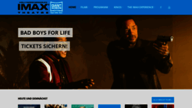 What Imax.at website looked like in 2020 (4 years ago)