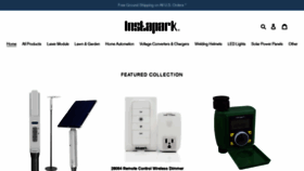 What Instapark.com website looked like in 2020 (4 years ago)