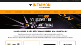 What Infaimon.com website looked like in 2020 (4 years ago)