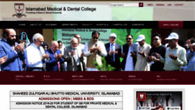 What Imdcollege.com website looked like in 2020 (4 years ago)