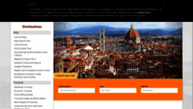 What Italytravelboutique.com website looked like in 2020 (4 years ago)