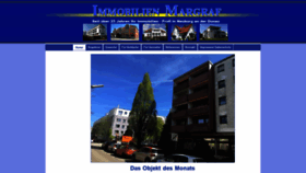 What Immobilien-margraf.de website looked like in 2020 (4 years ago)