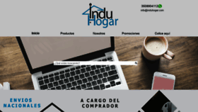 What Induhogar.com website looked like in 2020 (4 years ago)
