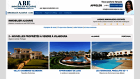What Immobilieralgarve.com website looked like in 2020 (4 years ago)