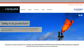 What Ironpump.com website looked like in 2020 (4 years ago)