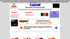 What Italiadelcalcio.it website looked like in 2020 (4 years ago)