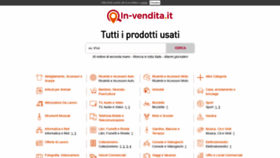 What In-vendita.it website looked like in 2020 (6 years ago)