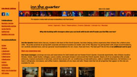 What Innthequarter.com website looked like in 2020 (4 years ago)