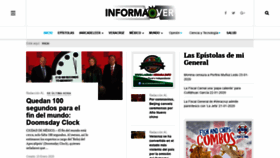 What Informaver.com website looked like in 2020 (4 years ago)