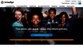 What Invisalign.ca website looked like in 2020 (4 years ago)