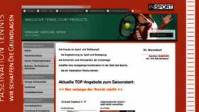 What Insport.de website looked like in 2020 (4 years ago)