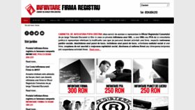 What Infiintare-firma-registru.ro website looked like in 2020 (4 years ago)