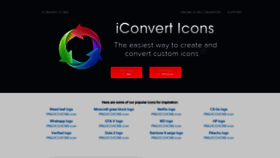 What Iconverticons.com website looked like in 2020 (4 years ago)
