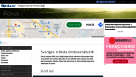 What Ifokus.se website looked like in 2020 (4 years ago)