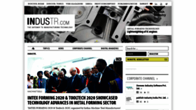 What Industr.com website looked like in 2020 (4 years ago)