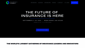 What Insuretechconnect.com website looked like in 2020 (4 years ago)