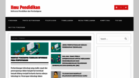 What Ilmu-pendidikan.net website looked like in 2020 (4 years ago)