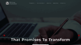 What Itm.edu website looked like in 2020 (5 years ago)