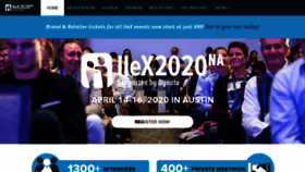 What Iiex-na.com website looked like in 2020 (4 years ago)