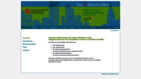 What Integrationskurse-frankfurt.de website looked like in 2020 (4 years ago)
