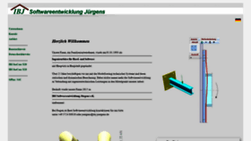 What Ibj-juergens.de website looked like in 2020 (4 years ago)