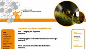 What Imkerverband-westfalen-lippe.de website looked like in 2020 (4 years ago)