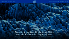 What Intel.vn website looked like in 2020 (4 years ago)