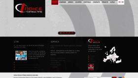 What Indice.ro website looked like in 2020 (4 years ago)