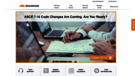 What Ironridge.com website looked like in 2020 (4 years ago)