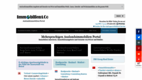 What Immobilienco.com website looked like in 2020 (4 years ago)