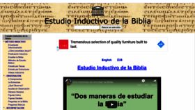 What Indubiblia.org website looked like in 2020 (4 years ago)