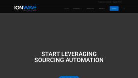 What Ionwave.net website looked like in 2020 (4 years ago)