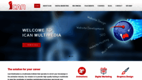What Icanmultimedia.com website looked like in 2020 (4 years ago)