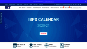 What Ibtindia.com website looked like in 2020 (4 years ago)