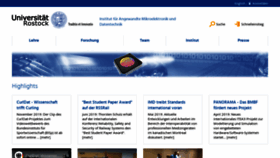 What Imd.uni-rostock.de website looked like in 2020 (4 years ago)