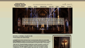 What Iglesiacatedralbariloche.com website looked like in 2020 (4 years ago)