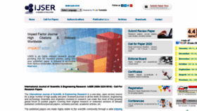 What Ijser.com website looked like in 2020 (4 years ago)