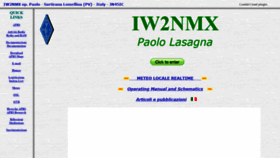 What Iw2nmx.it website looked like in 2020 (4 years ago)