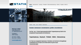 What Ift-statik.de website looked like in 2020 (4 years ago)