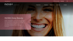 What Indibadeepbeauty.com website looked like in 2020 (4 years ago)