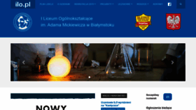 What Ilo.pl website looked like in 2020 (4 years ago)