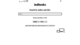 What Indbooks.in website looked like in 2020 (4 years ago)