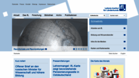 What Ifl-leipzig.de website looked like in 2020 (4 years ago)