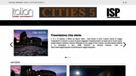 What Italianstreetphotography.com website looked like in 2020 (4 years ago)