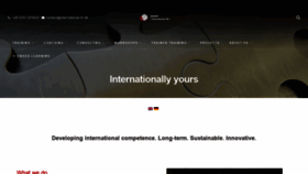 What International-hr.de website looked like in 2020 (4 years ago)