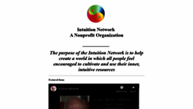 What Intuition.org website looked like in 2020 (4 years ago)
